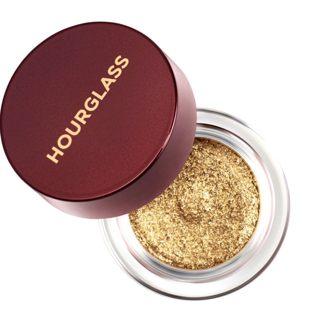 Hourglass glitter shadow